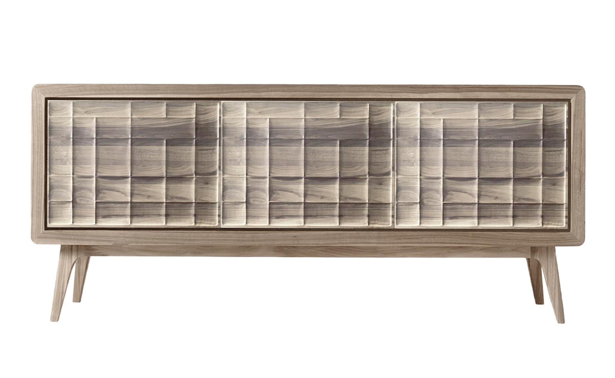Artes Chess Luxurious Beige Sideboard