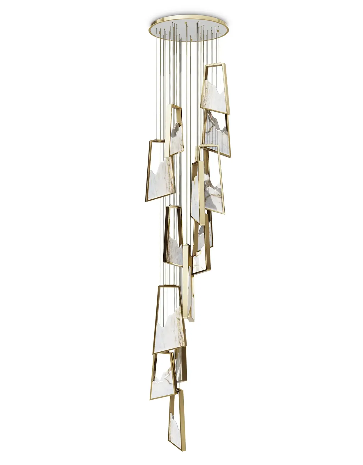 Majestic Aura Chandelier