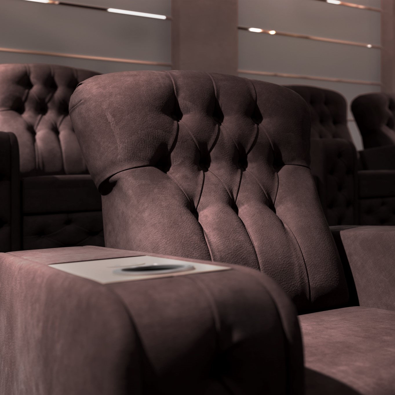 Chest Home Cinema Reclining Chair - 1