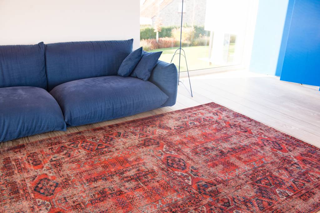 8719 7-8-2 Red Rug ☞ Size: 200 x 280 cm