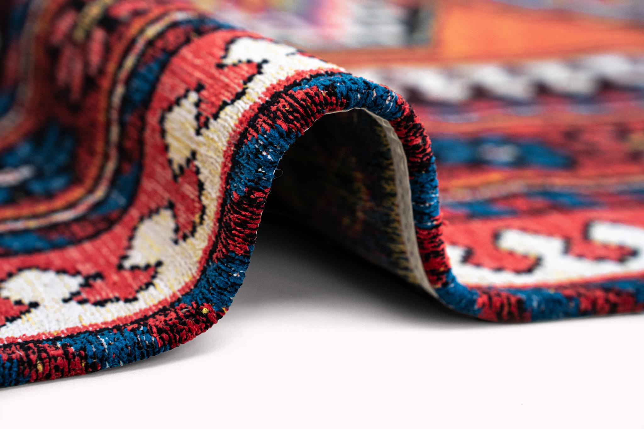 Red Mix 9844 Rug