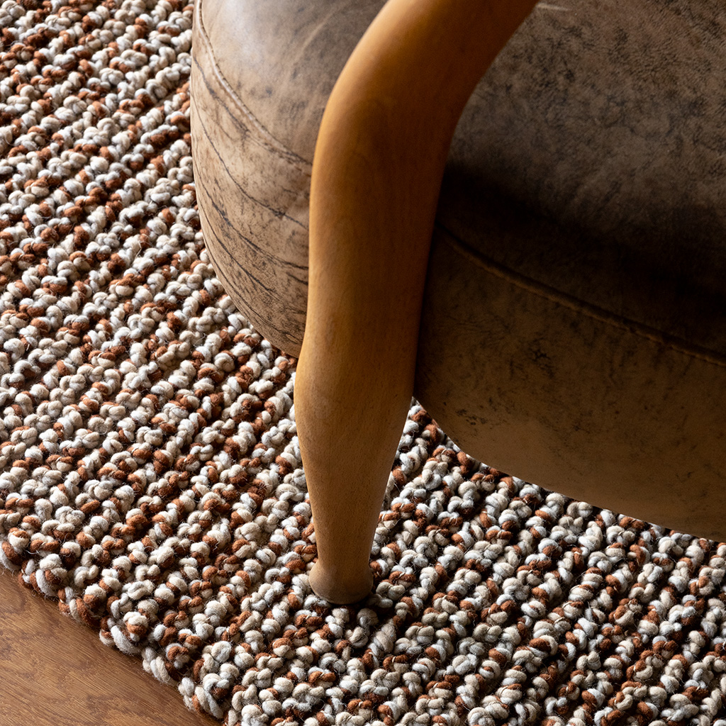 Nest Leather Rug | Size: 140 x 200 cm