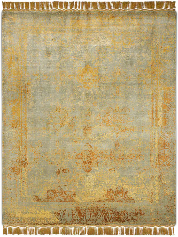 Obvious Gold Luxury Rug