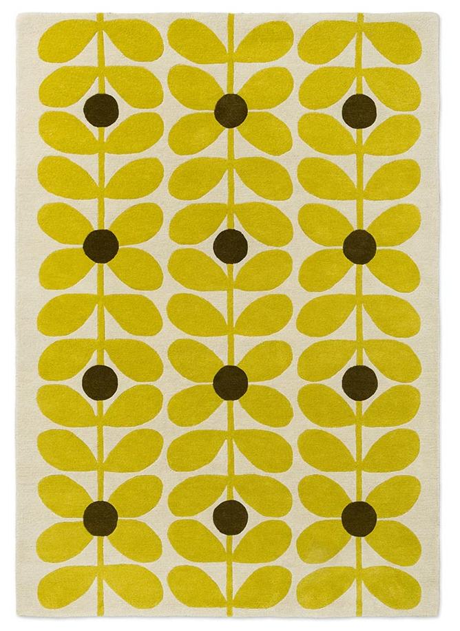 Sixties Stem Yellow 158106 Rug