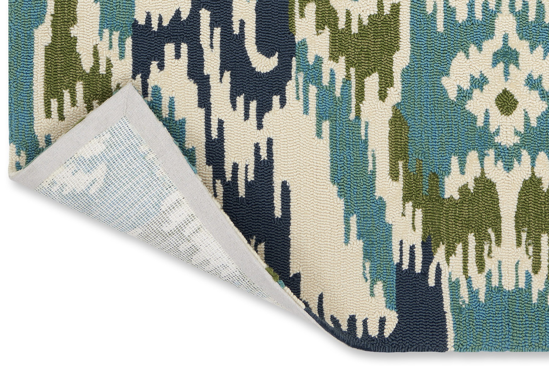 Ixora Emera/Palm/Chartr outdoor 442007 Rug