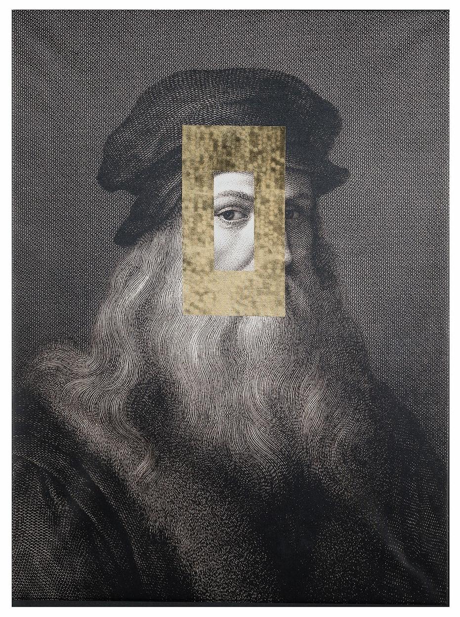 Leonardo Portrait Decorative Panel