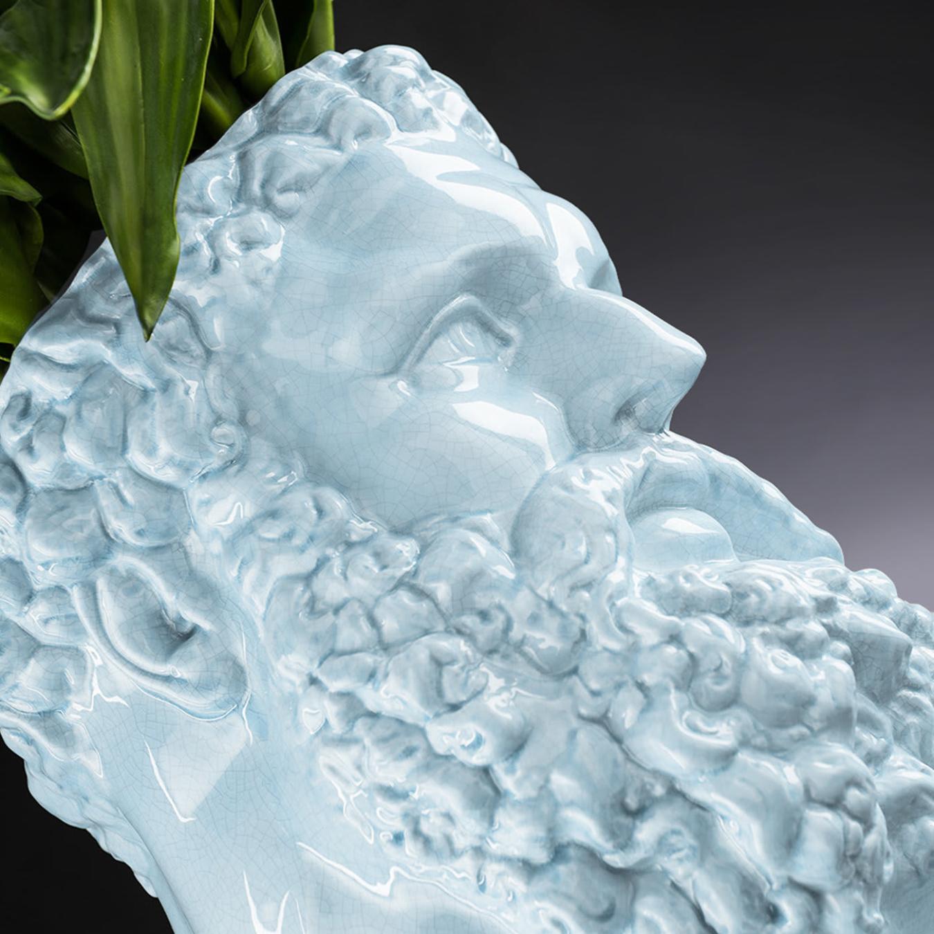 Hercules Sculpted Vase