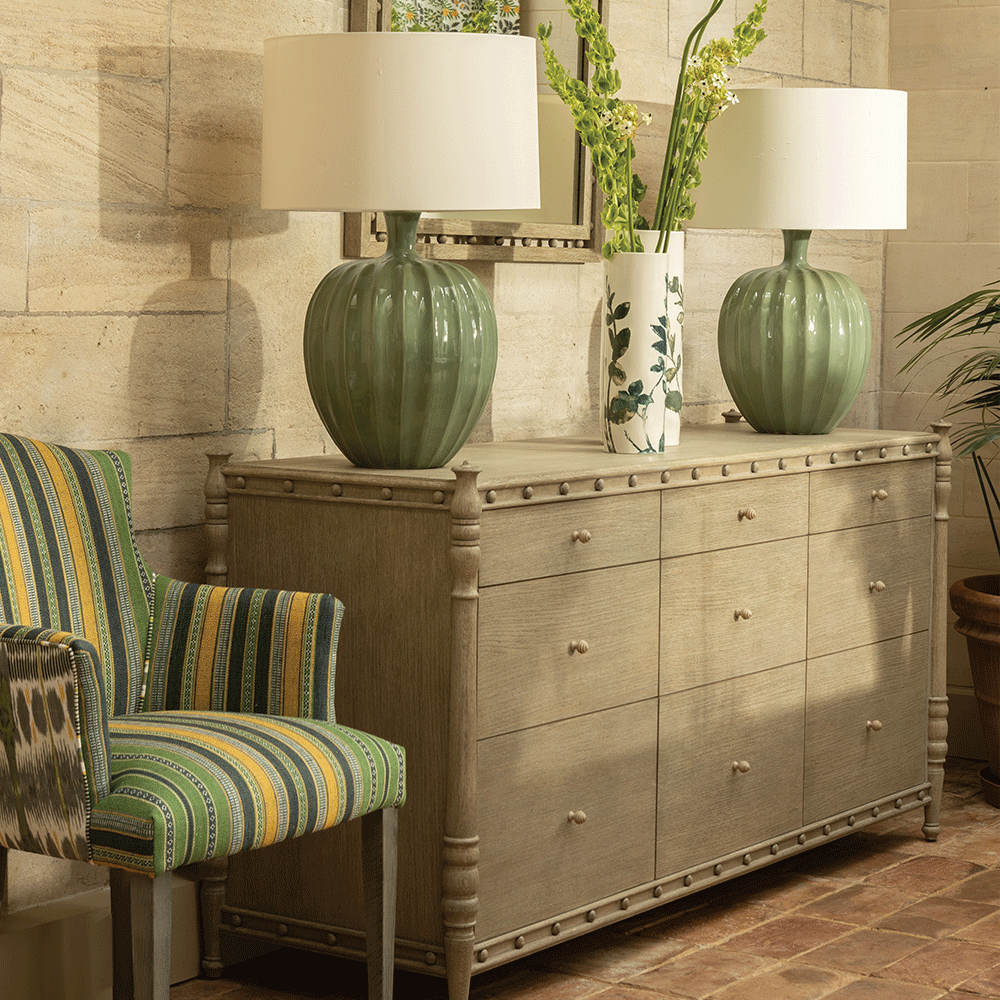Morris Buffet Greyed Oak