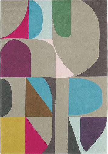 Geometric Design Rug Estella Harmony 88605 | Size: 140 x 200 cm