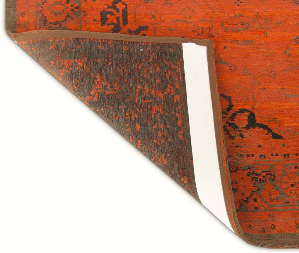 Heriz Burnt Orange Rug ☞ Size: 80 x 150 cm