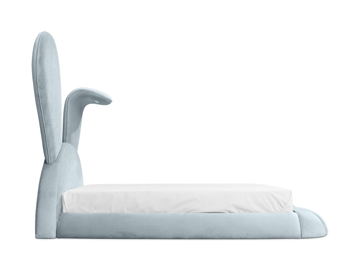 Cozy Rabbit Blue Bed