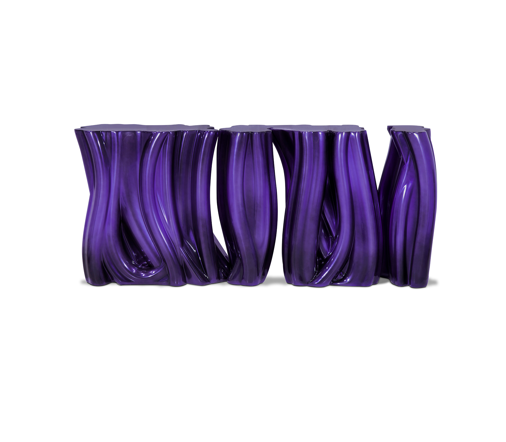 Monochrome Purple Designer Sideboard