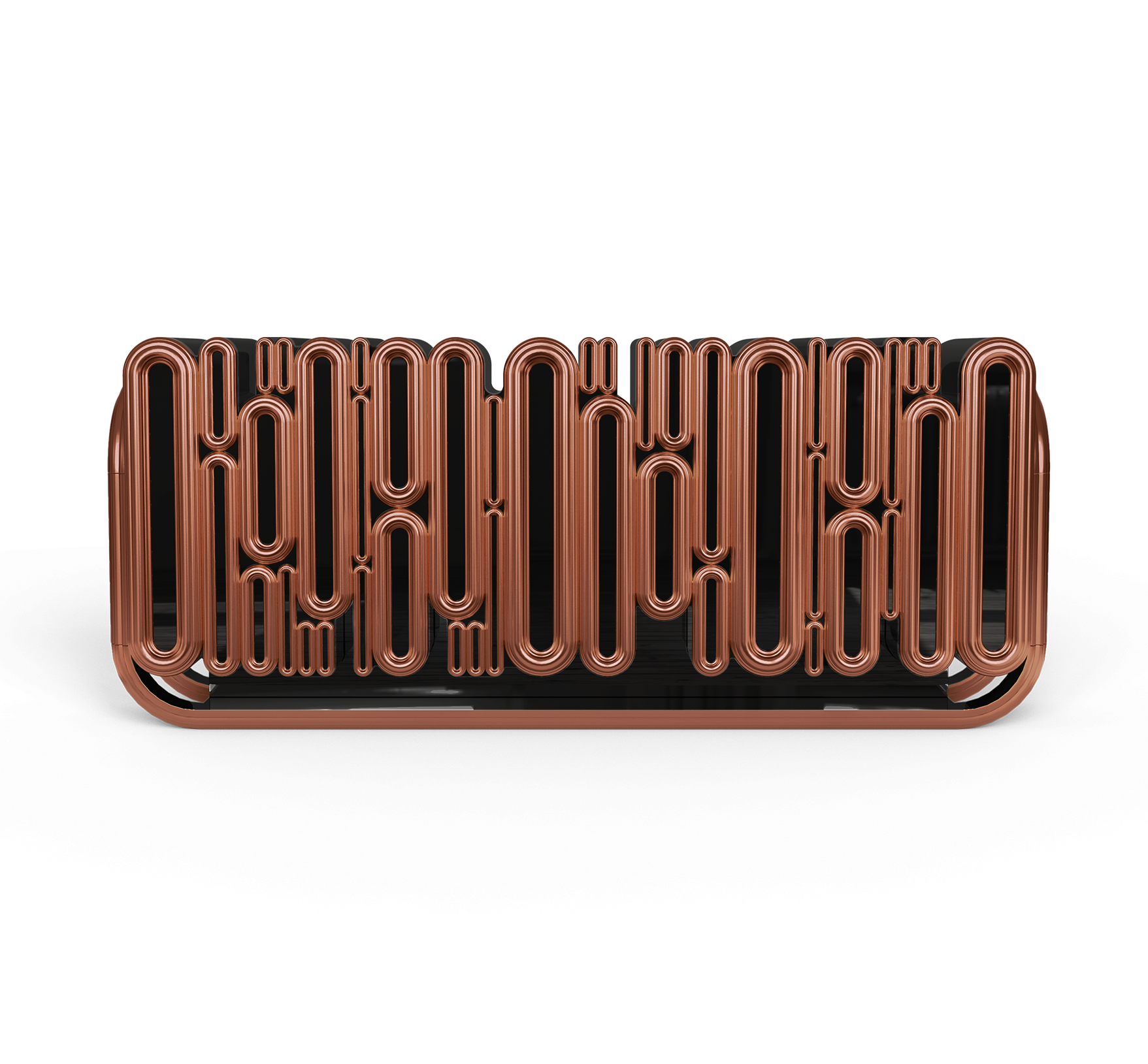 Ellipse Copper Designer Sideboard