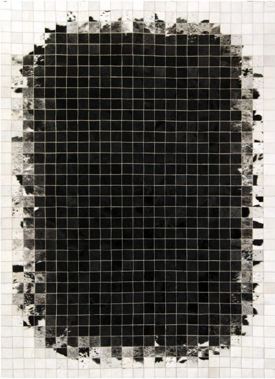 Mosaic col.3 Cowhide Rug