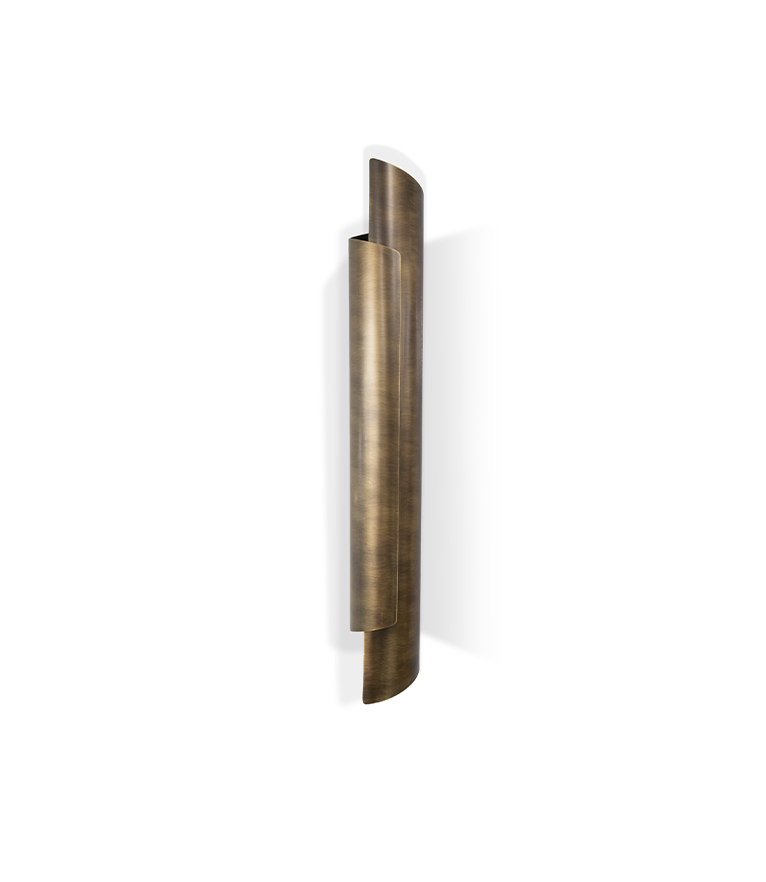Vintage Brass Wall Light