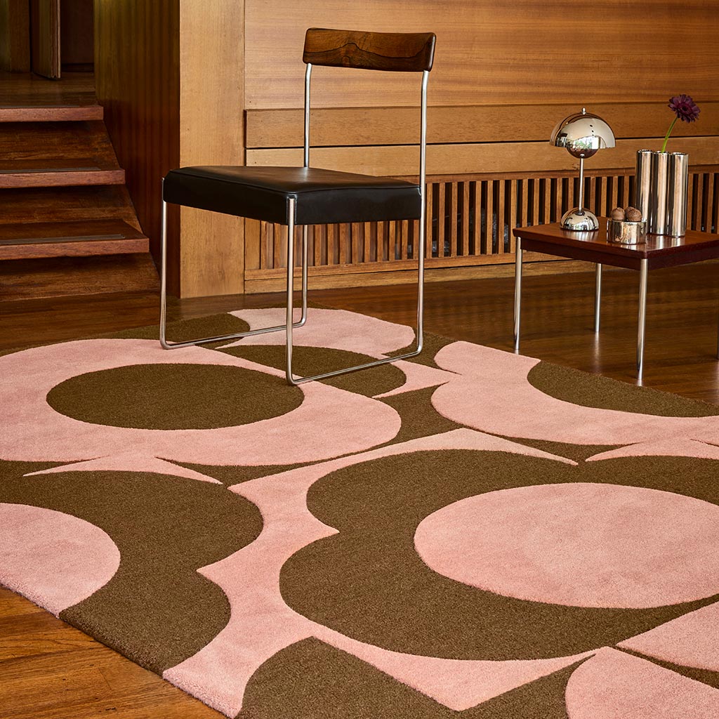 Prism Flower Pink/Terracotta 158002 Rug | Size: 120 × 180 cm