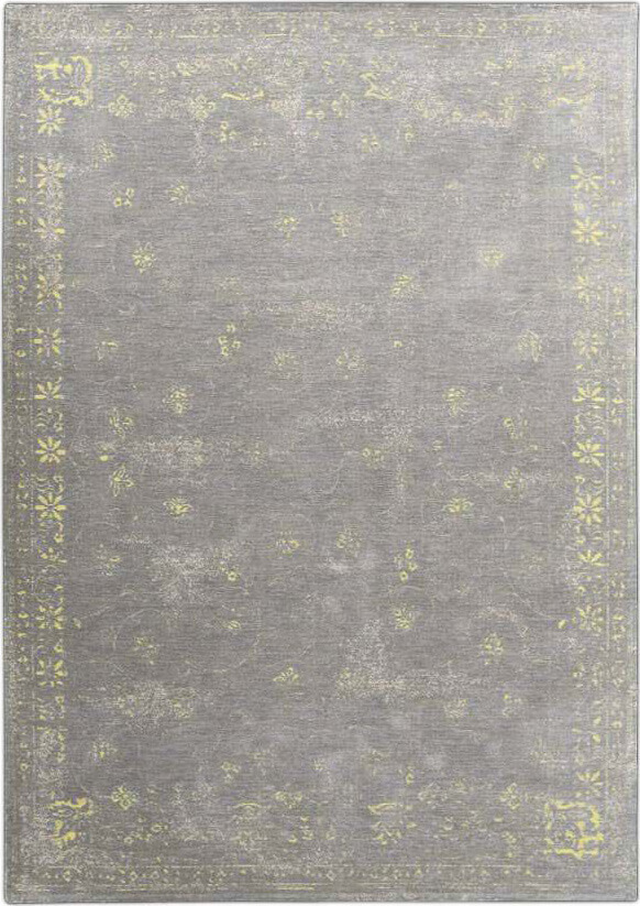 Antique Style Rug Fedra Grey Flannel ☞ Size: 80 x 150 cm