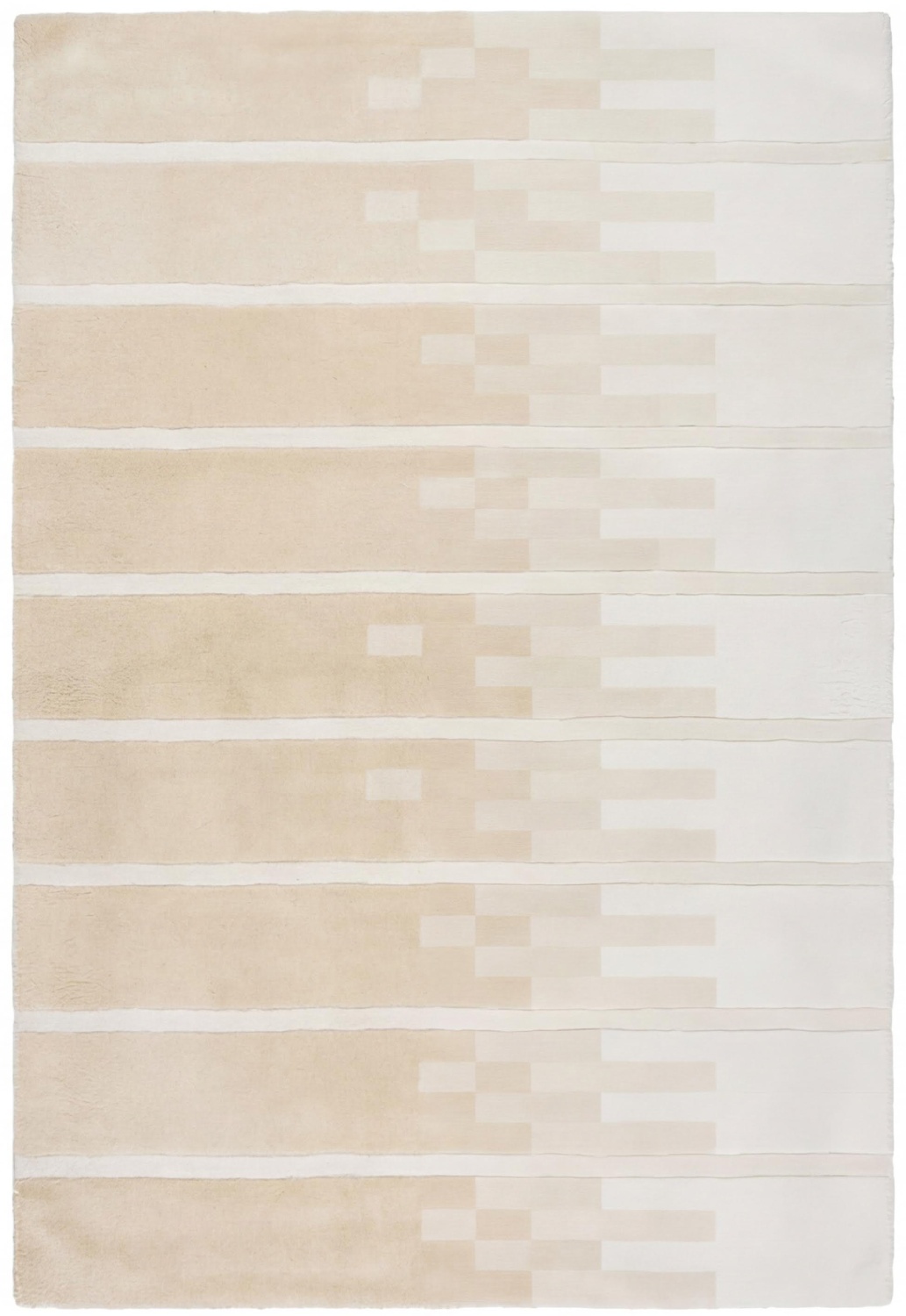 Linear Fade Ivory Rug