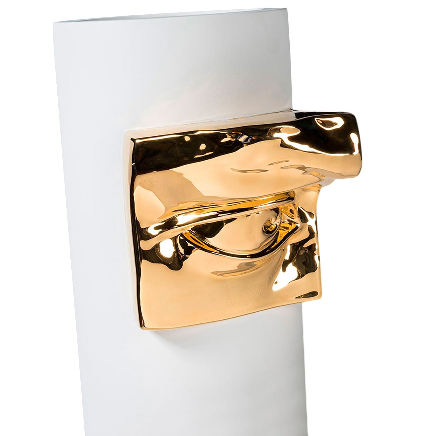 David Eye Sculpted Vase
