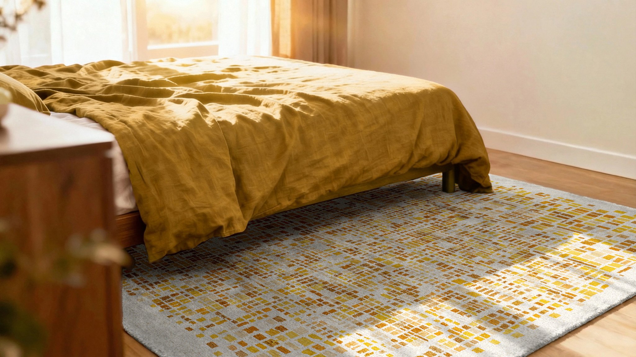 Cubik Moon Rug