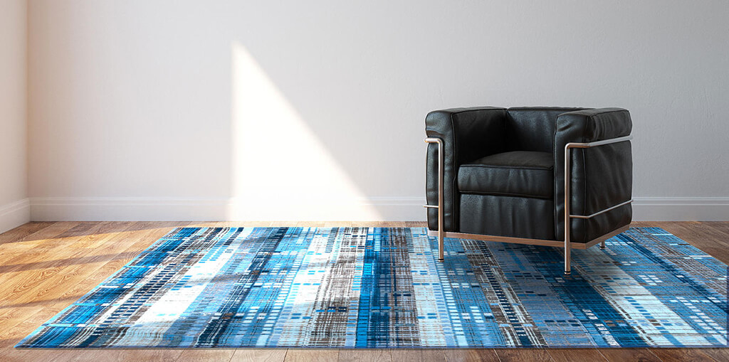 Blue Avenue Rug