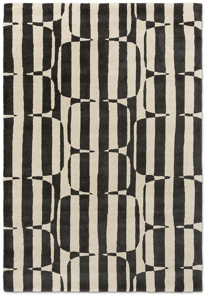 Lohko Stripe Charcoal Rug