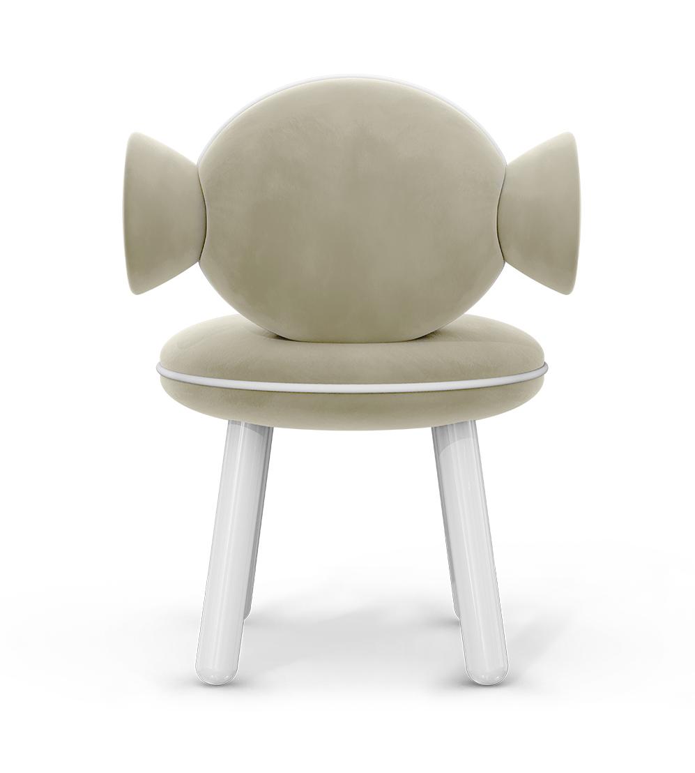 Lollipop Cream Children's Chair