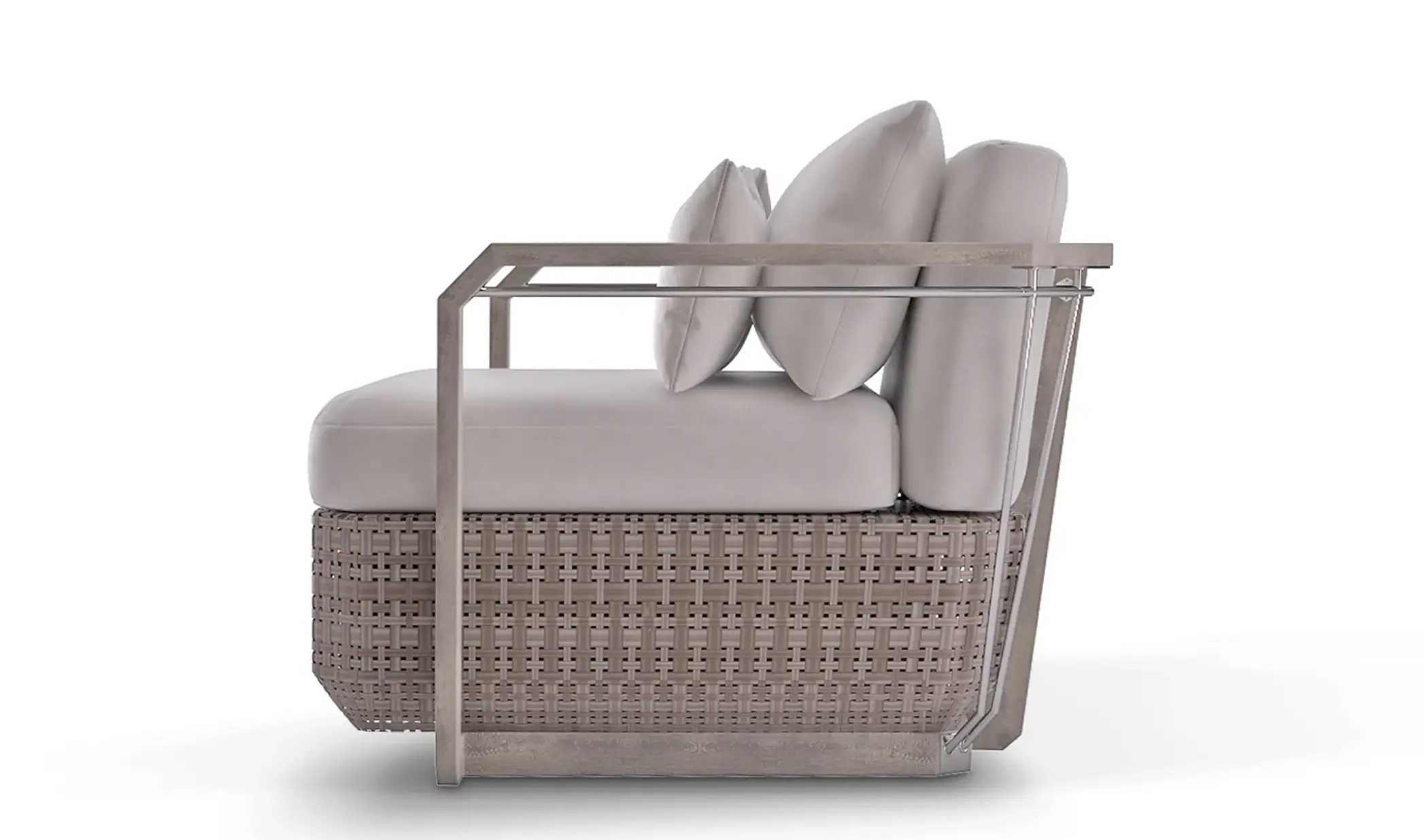 Legacy Wood Two-Seat Sofa