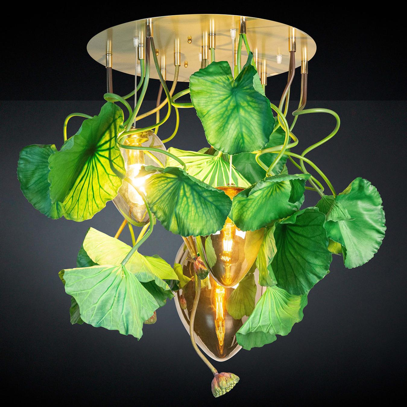 Dichondra Round Chandelier