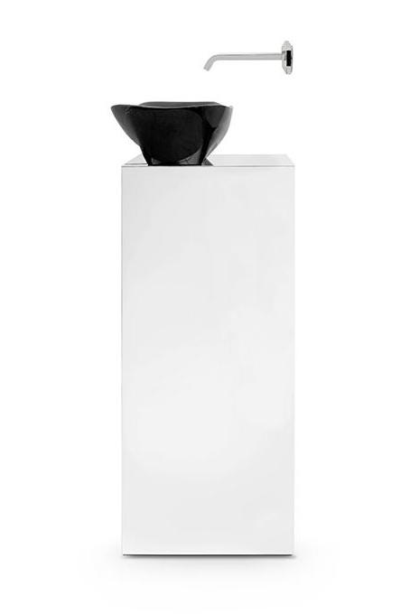 Fractured Design Pedestal Basin