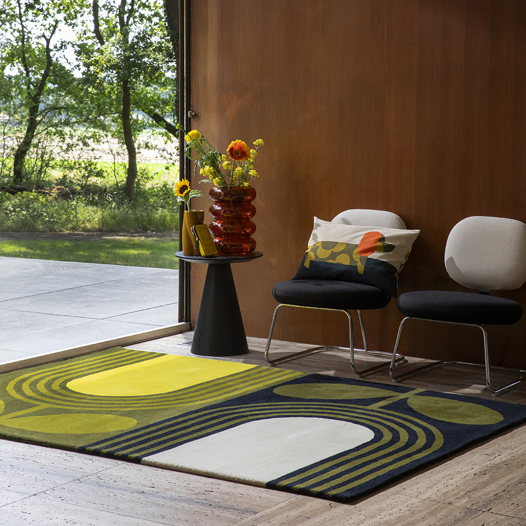 Striped Tulip Seagrass 160307 Designer Wool Rug