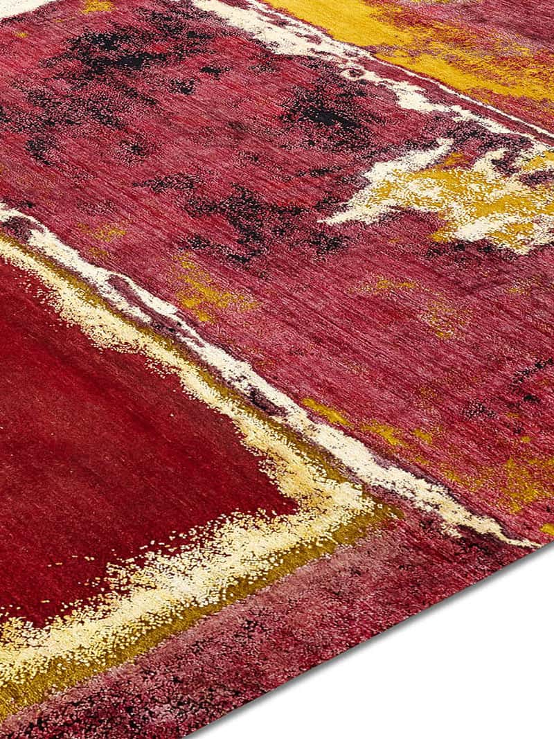 Blood Moon Handmade Luxury Rug
