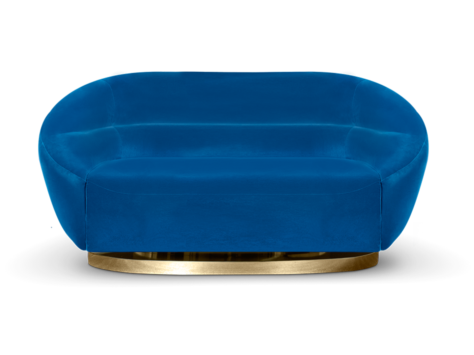 Mansfield Blue Sofa