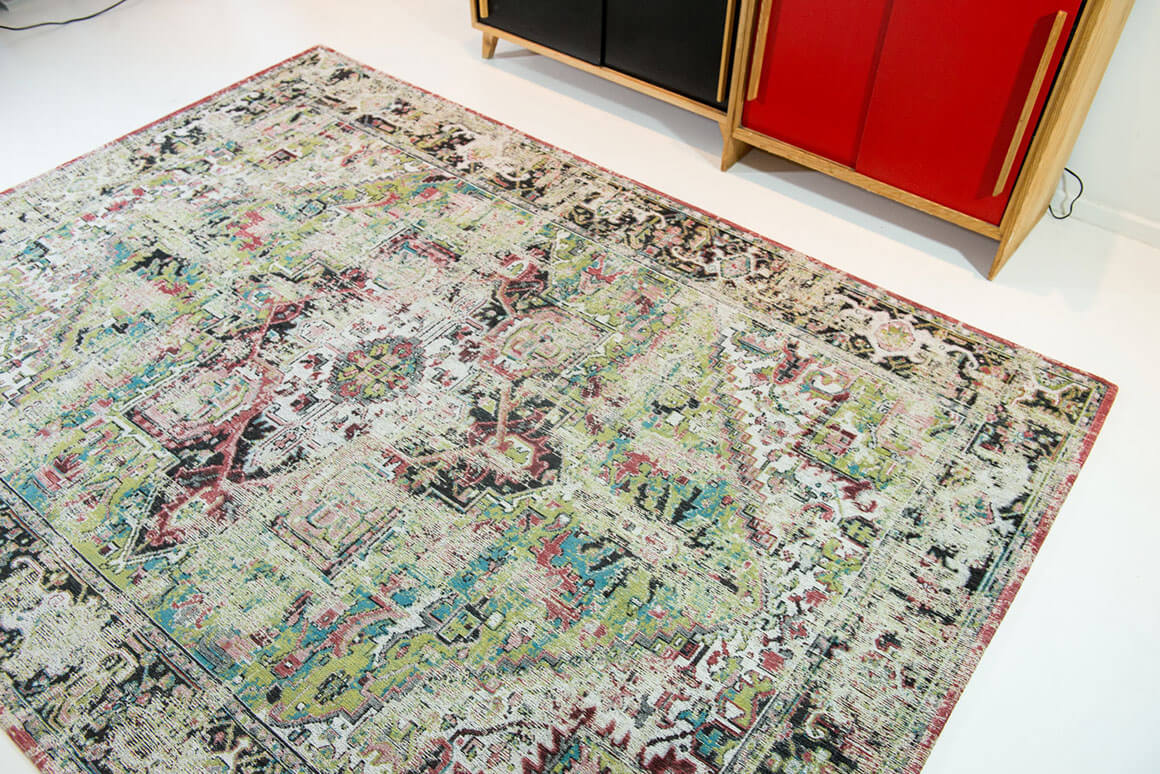 Avlu Green Rug | Size: 230 x 330 cm