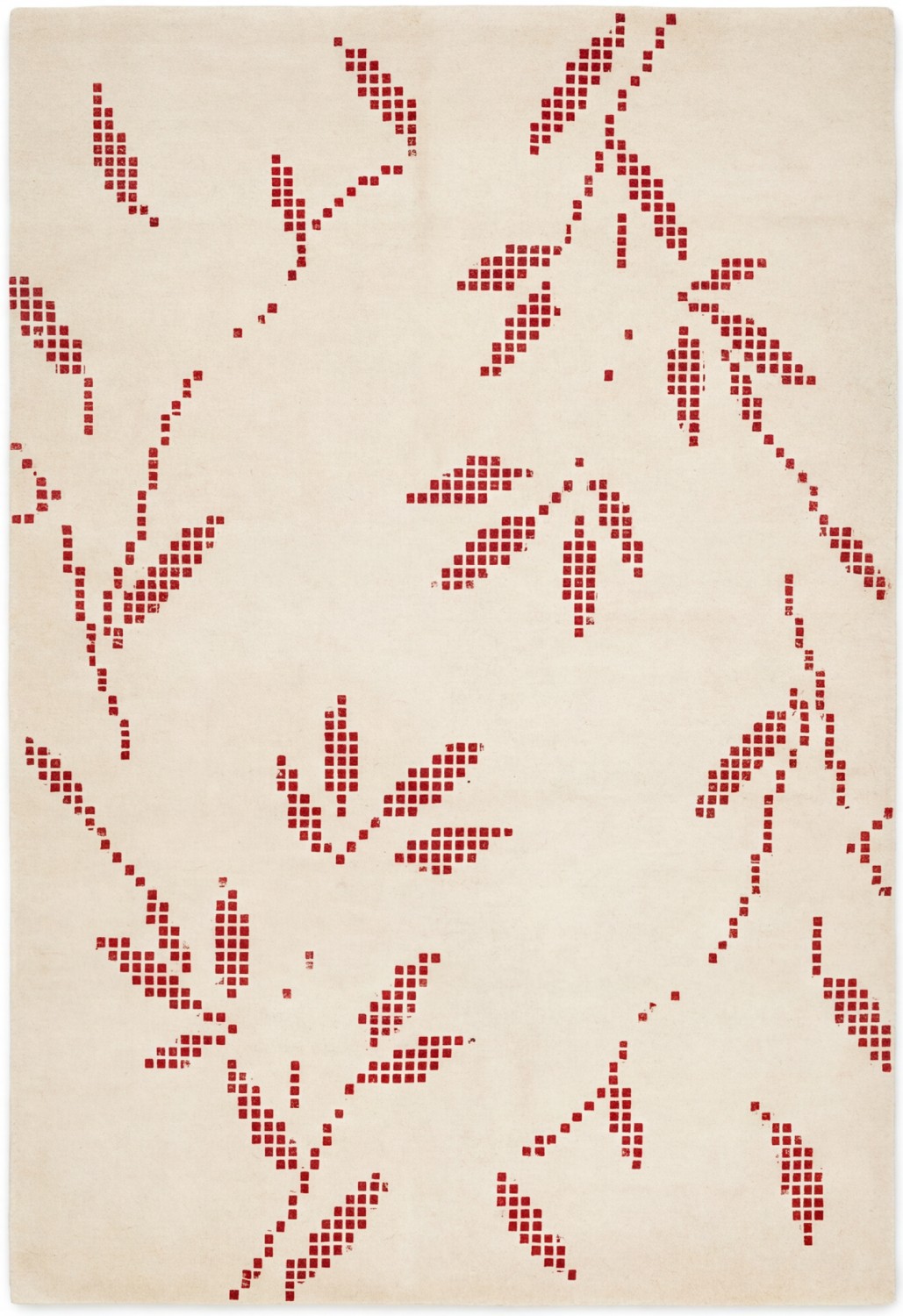 Coral Script Rug