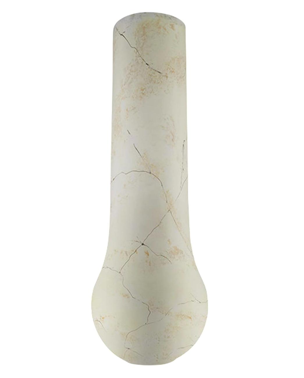Arena Carrara Stone Vase