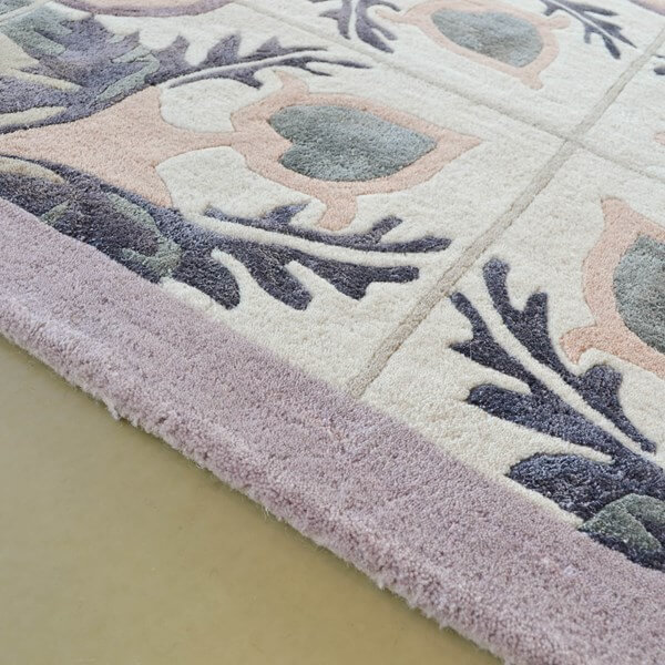 Violet Light-Green 57301 Rug | Size: 200 x 280 cm