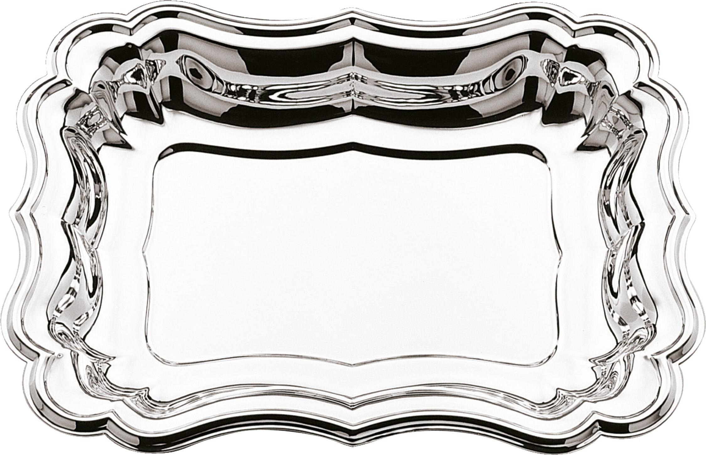 Antique-Style Rectangular Serving Tray