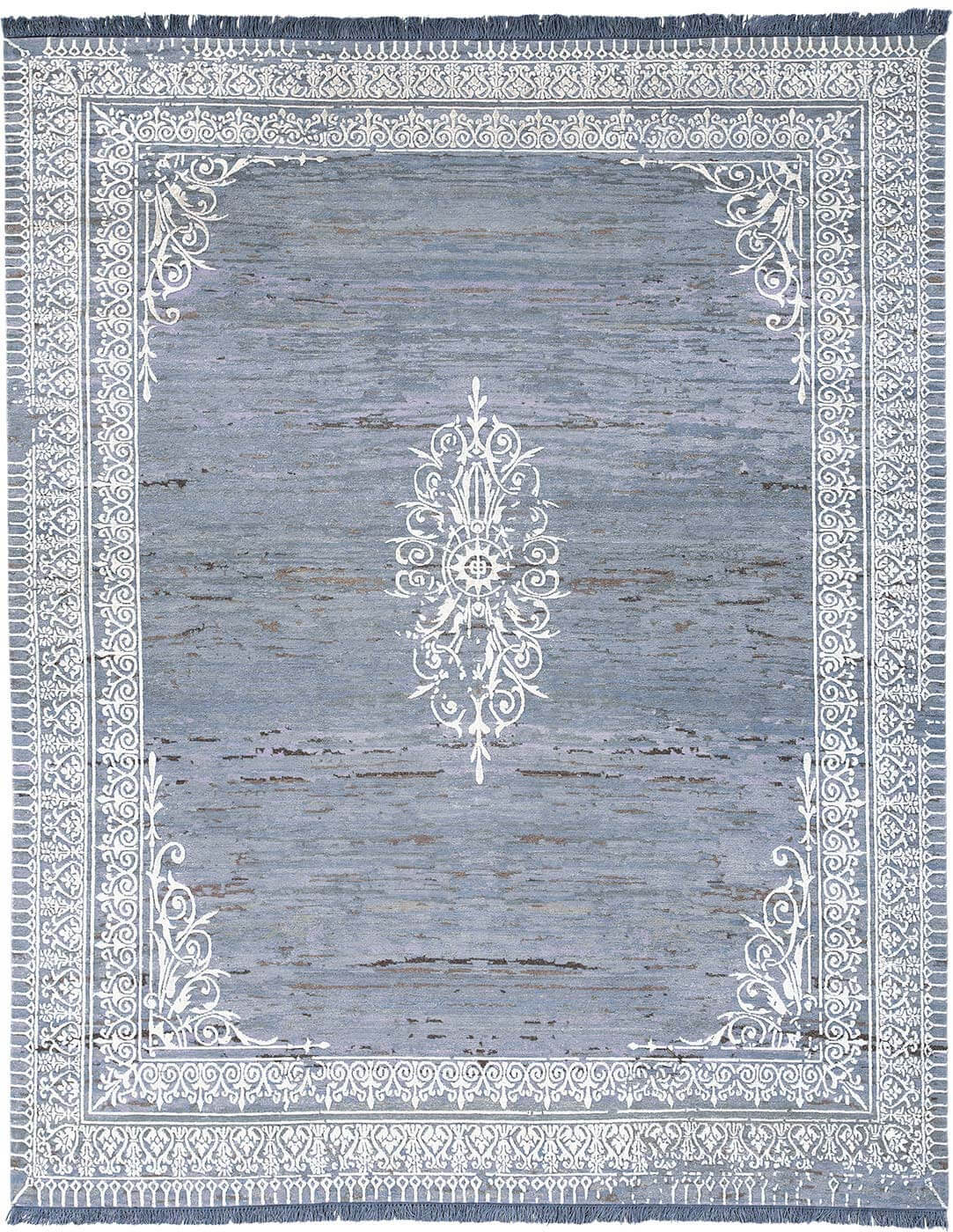 Ravenna Radi Little Rocked Blue White Rug