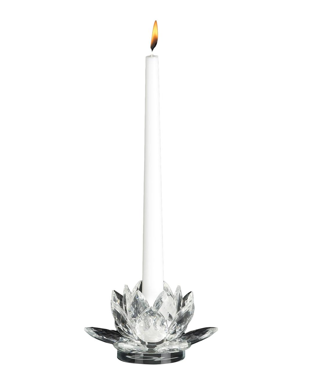 Lotus Crystal Candle Holder