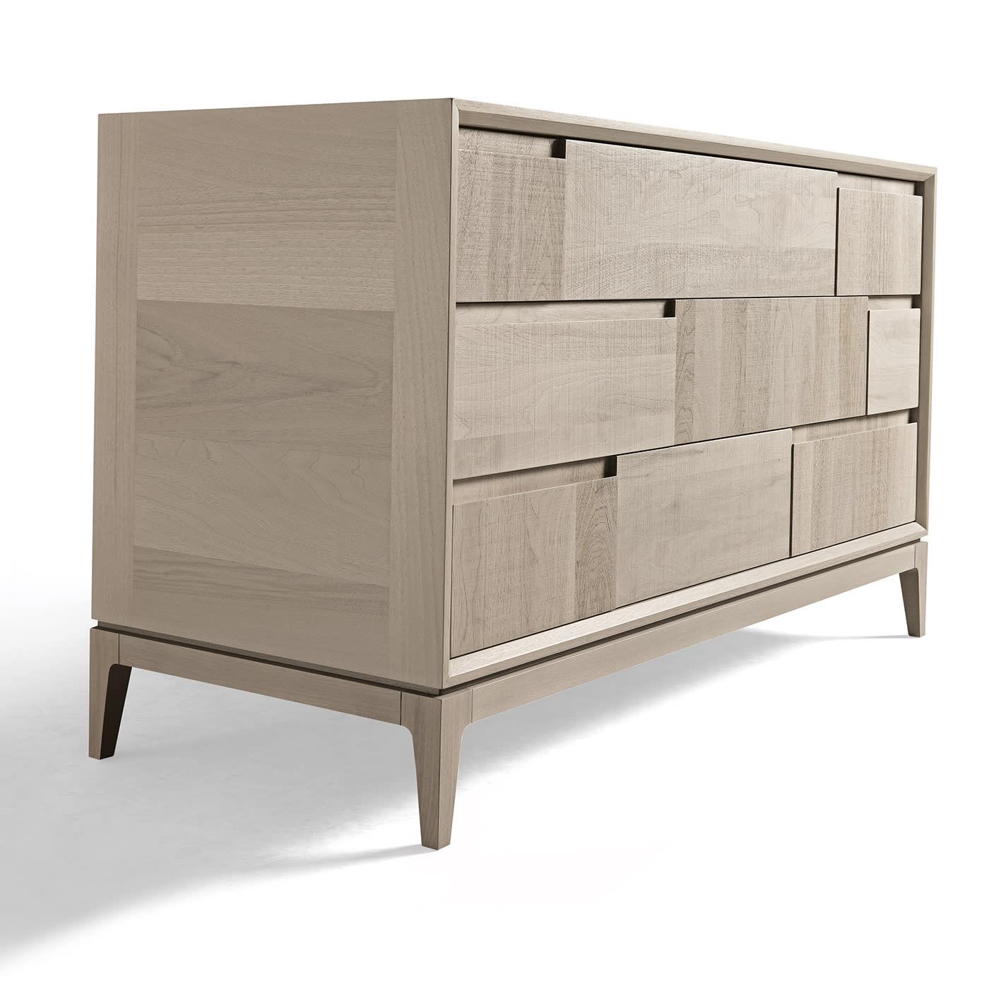 Trama e Ordito Sophisticated Grey Chest Of Drawers