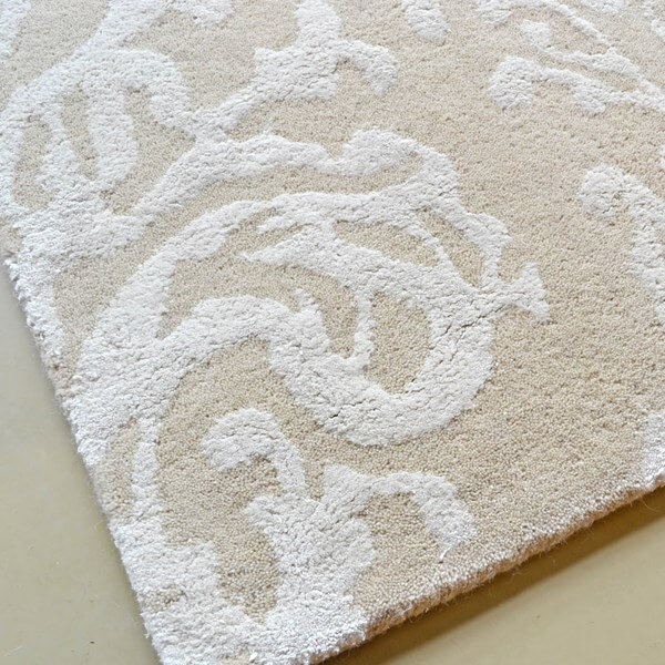 Riverside Damask Parchment 46709 Rug