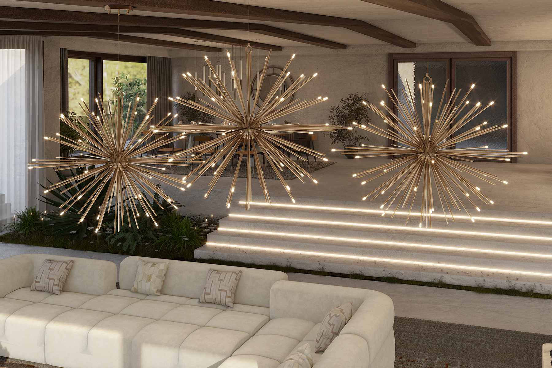 Burst Suspension Lamp - 2