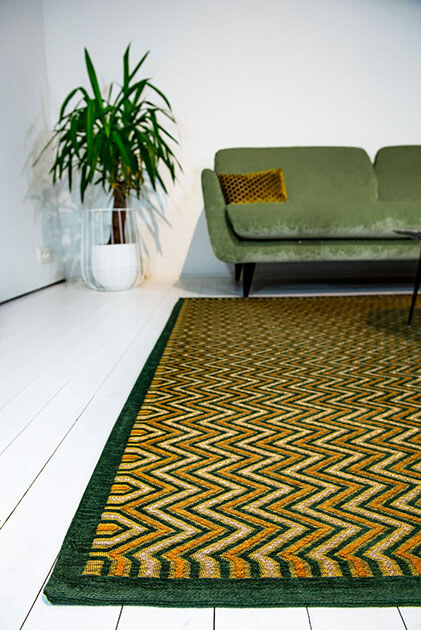 Dolomiti 9013 Verde Ferro Rug | Size: 240 x 340 cm