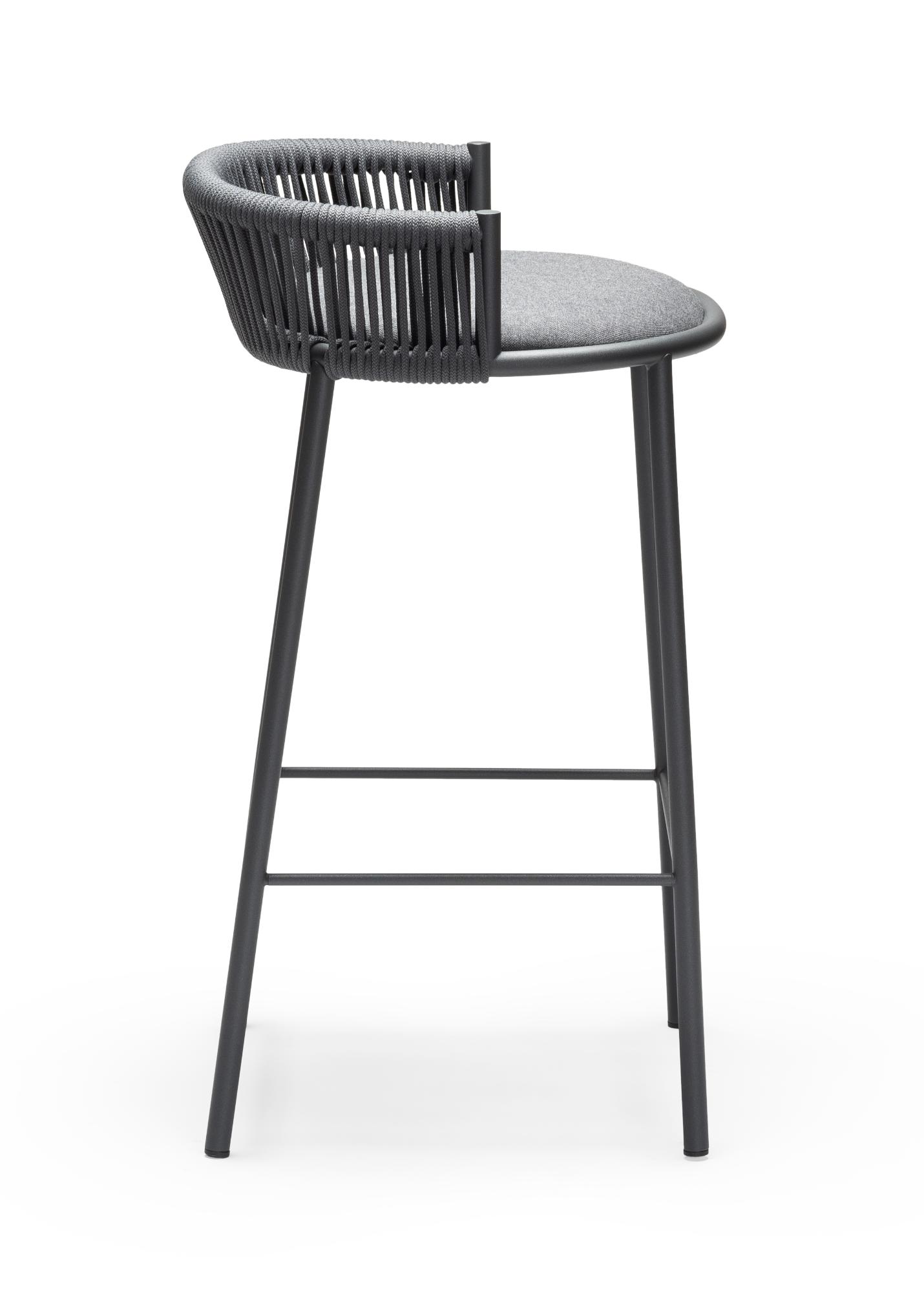 Millie Grey Outdoor Bar Stool