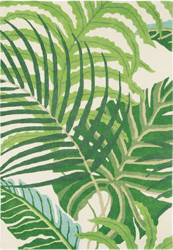 Sanderson Manila-Green Rug ☞ Size: 170 x 240 cm