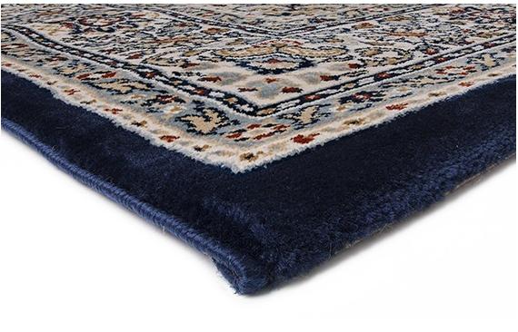 Oriental Blue Machine Woven Rug