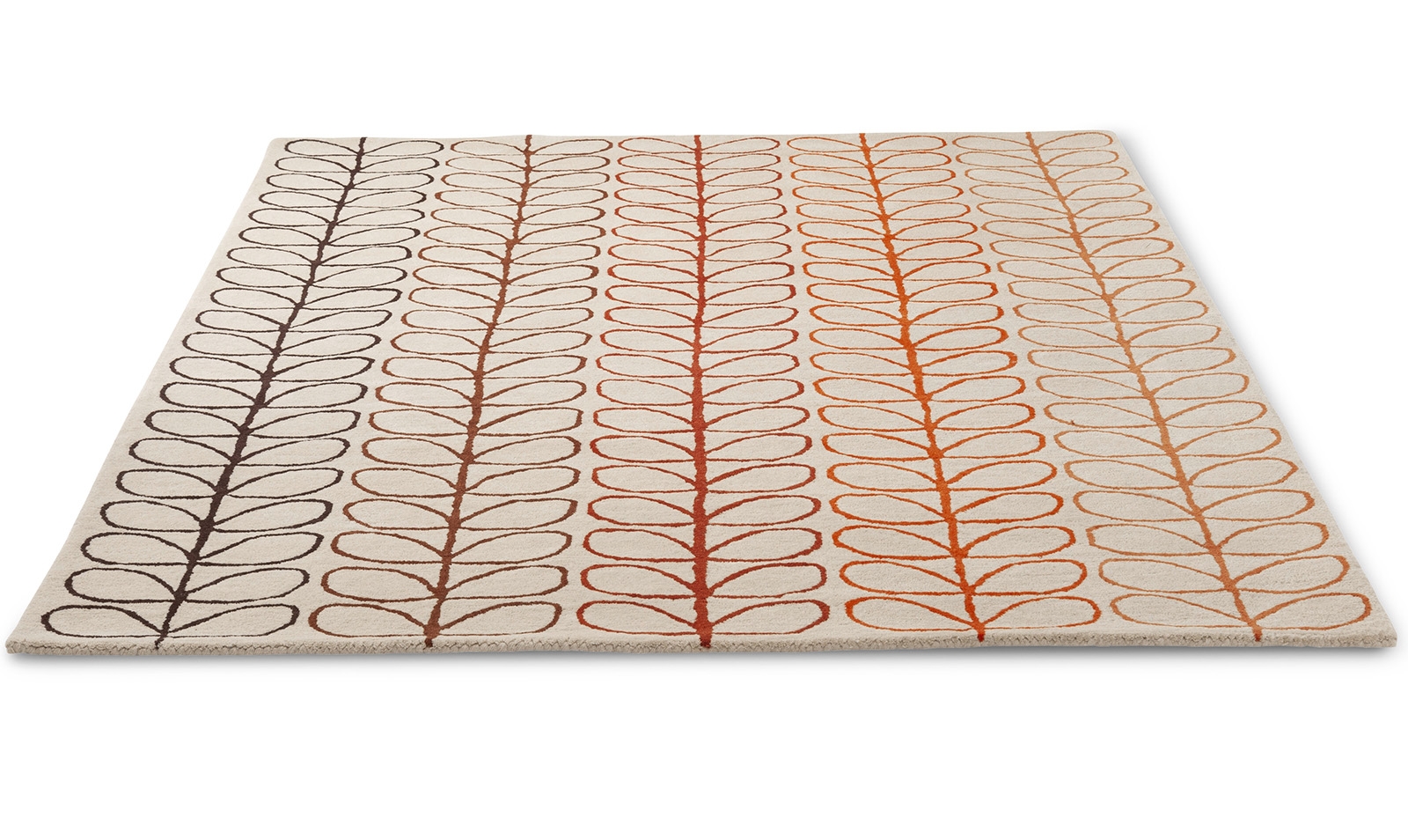 Linear Stem Ombre Tomato 061103 Rug