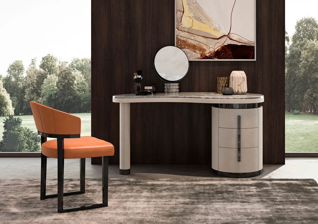 Marble Table Mirror