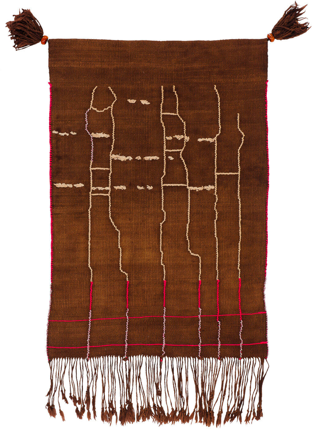 Cache Sexe Red White 2 Rug